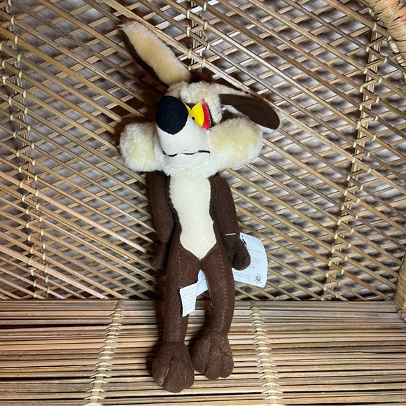 NWT Vintage 1997 ACE Looney Tunes Wiley Wile E Coyote Plush HTF 15” - Picture 1 of 6